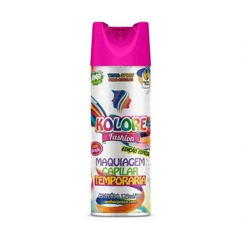 Maquiagem Capilar Color Fest Rosa 125ml