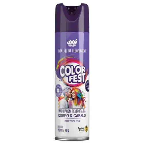 Maquiagem Capilar Color Fest Roxa 150ml