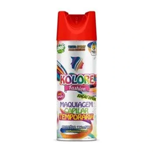 Maquiagem Capilar Color Fest Vermelho 125ml