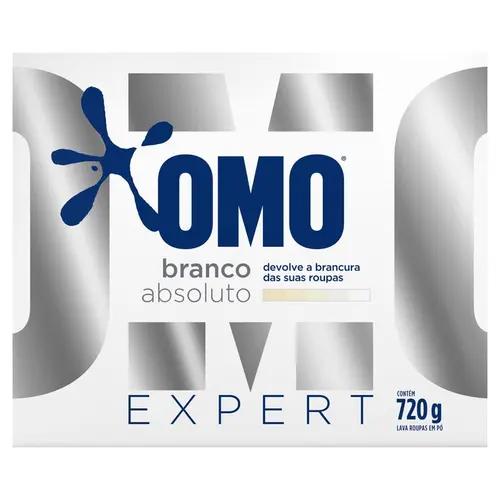 Sabão em Pó Omo Branco Expert 720G