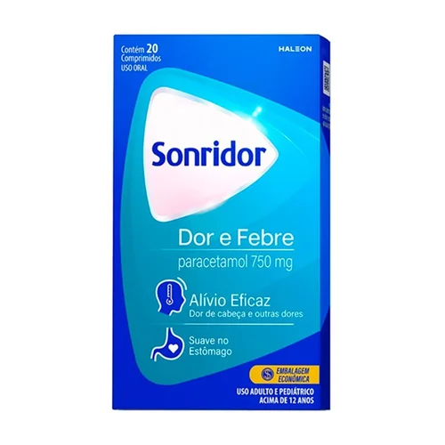 Sonridor Dor e Febre 20Cpr