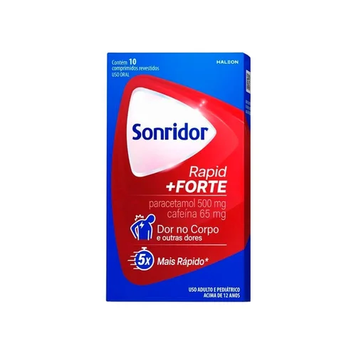 Sonridor Rapid Fort 500+65Mg 10Cpr