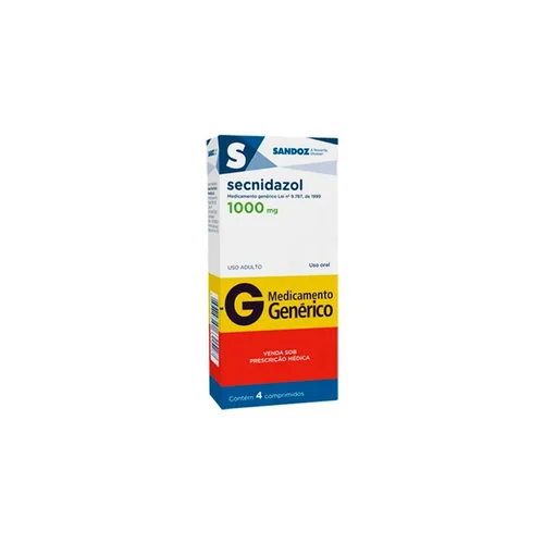 Secnidazol 1000Mg 4Cpr Sandoz
