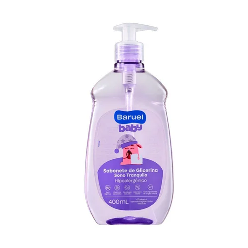 Sabonete Líquido Baruel Baby Sono Tranquilo 400ml