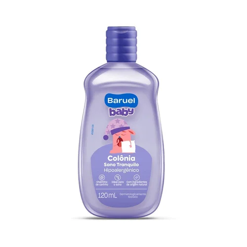Colônia Infantil Baruel Baby Sono Tranquilo 120ml