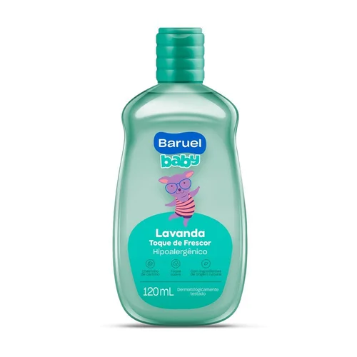 Colônia Infantil Baruel Baby Lavanda 120ml