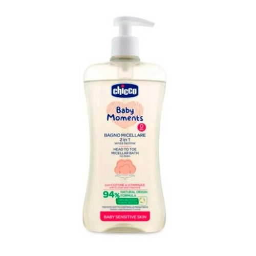 Gel de Banho Micelar Infantil Chicco 500ml
