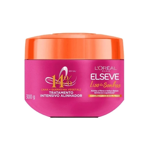 Creme De Tratamento Elseve Liso dos Sonhos 300G