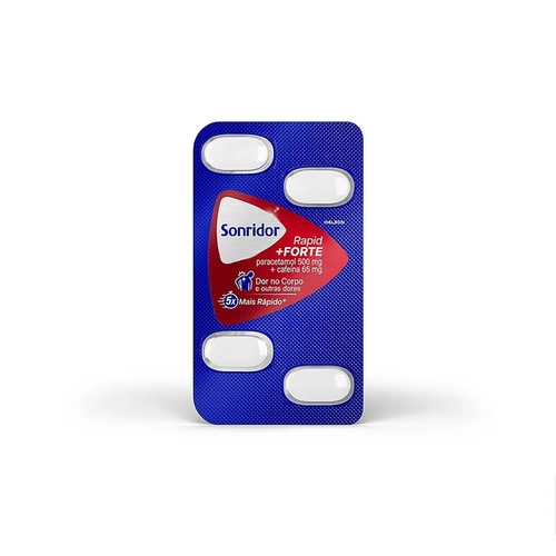 Sonridor Rapid Fort 500+65MG 4CPR