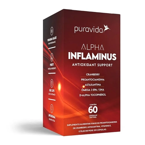 Alpha Inflaminus Puravida 60 cápsulas