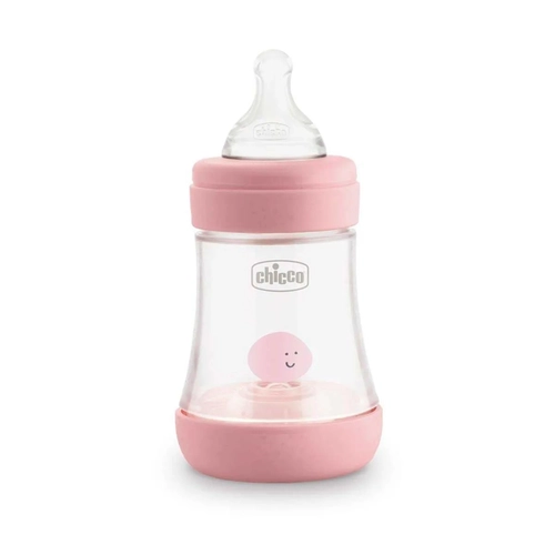 Mamadeira Chicco Perfect5 150ml Fluxo Inicial Rosa