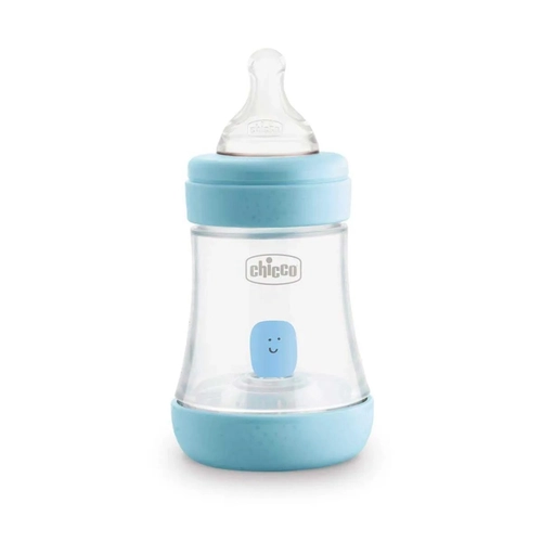 Mamadeira Chicco Perfect5 150ml Fluxo Inicial Azul