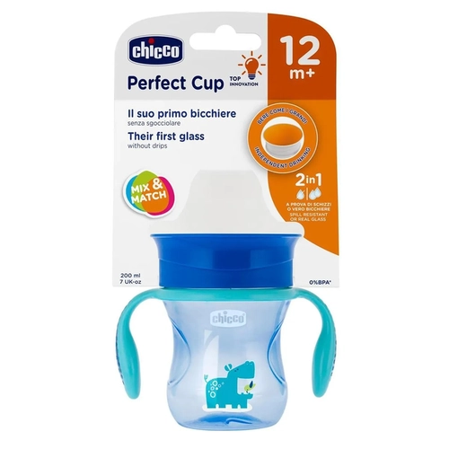 Copo 360 Perfect Cup Chicco 12M+ Menino