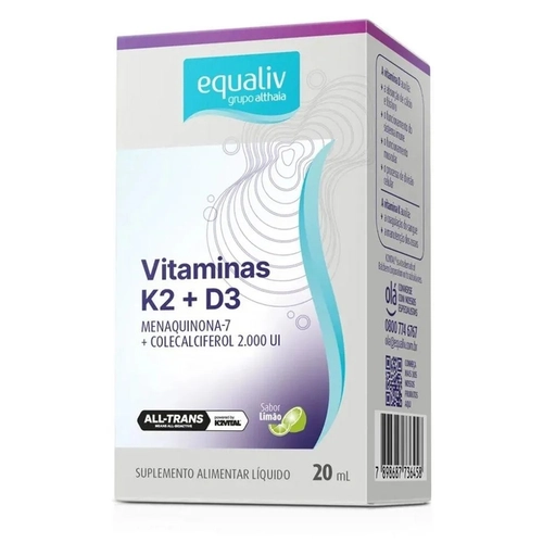 Vit K2+ D3 2000Ui Equaliv 20Ml