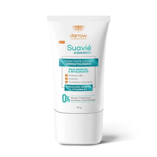 Gel Hidratante Facial Dermatológico Suavié Aquasensi Pele Sensível e Intolerante 40g