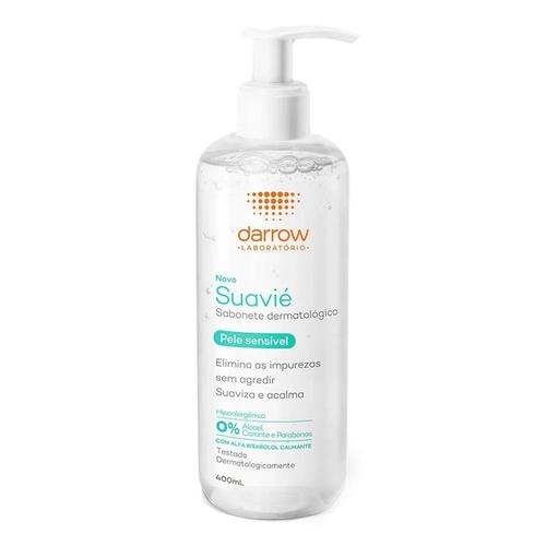 Sabonete Dermatológico para Pele Sensível Suavie 400ml