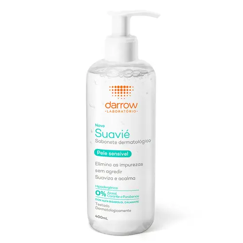 Sabonete Dermatológico para Pele Sensível Suavie 400ml
