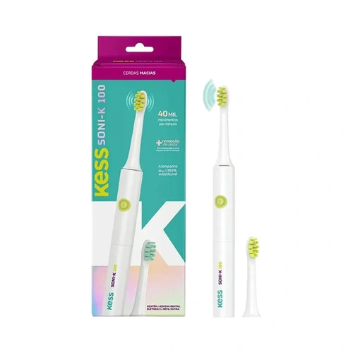 Escova Dental Elétrica Kess 2525 Soni-K 100