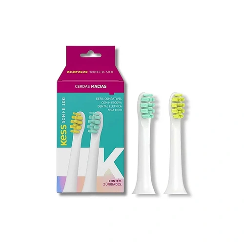 Refil de Escova Dental Elétrica Kess 2526 Soni-K 100