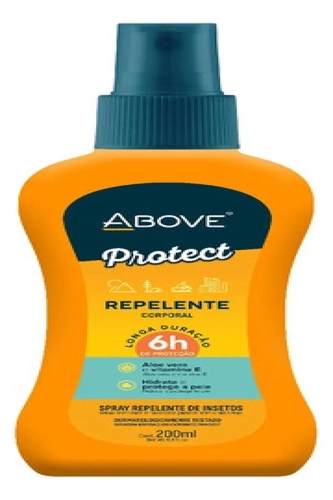 Repelente De Insetos Above Protect Spray 200ml