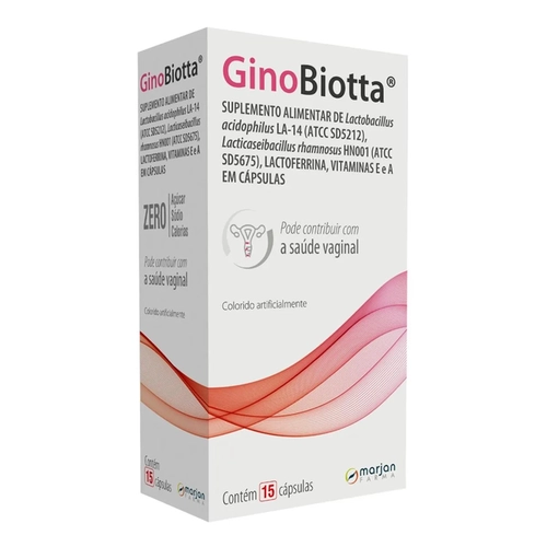 Ginobiotta 15 Capsulas