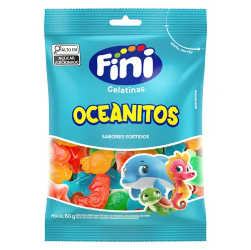 Bala Gel Fini Oceanitos 80G
