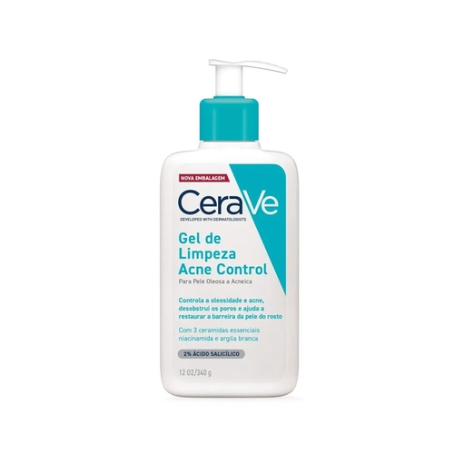 Gel De Limpeza Acne Control Cerave 340G