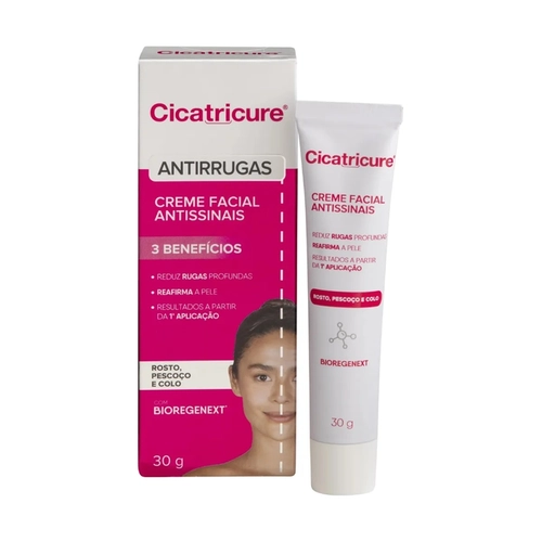 Creme Facial Cicatricure Antissinais 30G