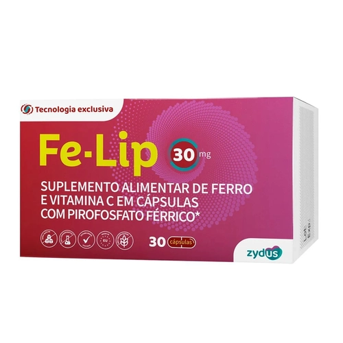 Fe- Lip 30MG 30CPS