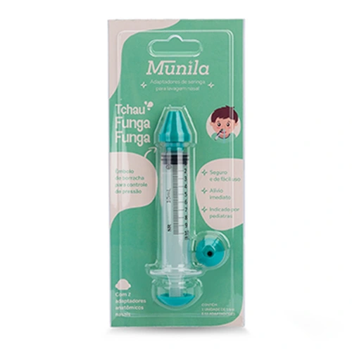 Adaptador De Lavagem Nasal Soft Munila Tchau Funga Funga 10ML
