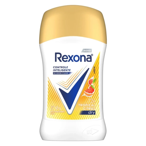 Desodorante Stick Rexona Tropical Citrus Dry 45G