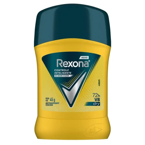 Desodorante Stick Rexona Masculino V8 Dry 45G