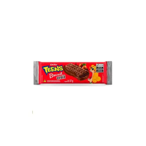 Biscoito Recheado Teens Avelã Marilan 37g