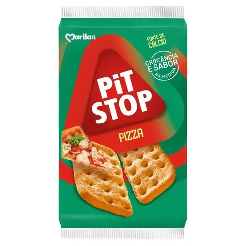 Biscoito Salgado Pit Stop Pizza Marilan 22,8g