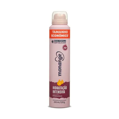 Desodorante Aerosol Monange Hidratação Intensiva 200ml