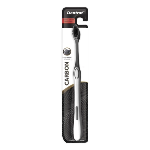 Escova Dental Dentrat Carbon Adulto