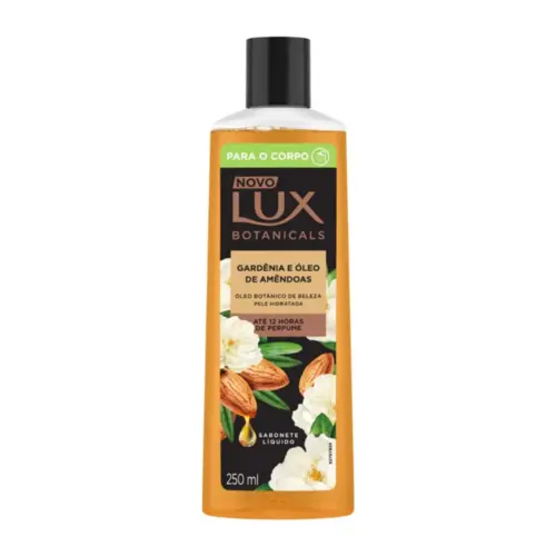 Sabonete Líquido Lux Botanicals Gardênia e Óleo de Amêndoas 250ml