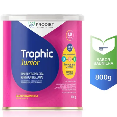 Trophic Junior Baunilha Lata 800G