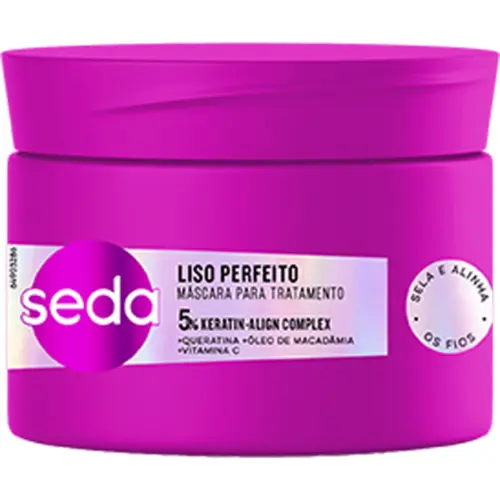 Máscara De Tratamento Seda Liso Perfeito 300G