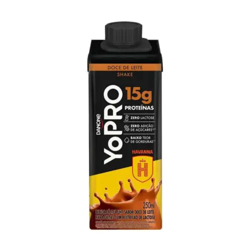 Bebida Láctea Yopro Doce De Leite 0 Lactose 15Mg 250Ml