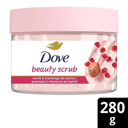 Sabonete Esfoliante Dove Beauty Scrub Romã e Manteiga de Karité 280g