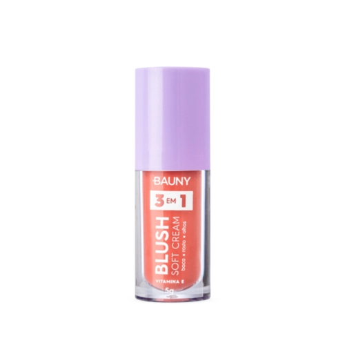 Blush Líquido Soft Cream Bauny 3 em 1 Wishes