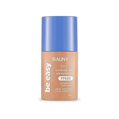 Base Tint Líquida Bauny Fps20 Acetinado Cor 050