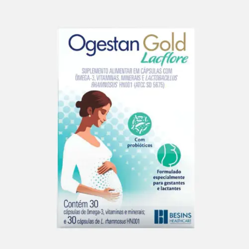 Ogestan Gold Lacflore 60 Cápsulas