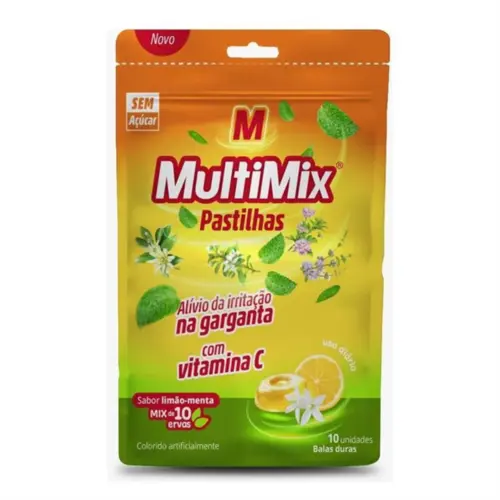 Pastilhas Multimix Adulto Limão-Menta Ems