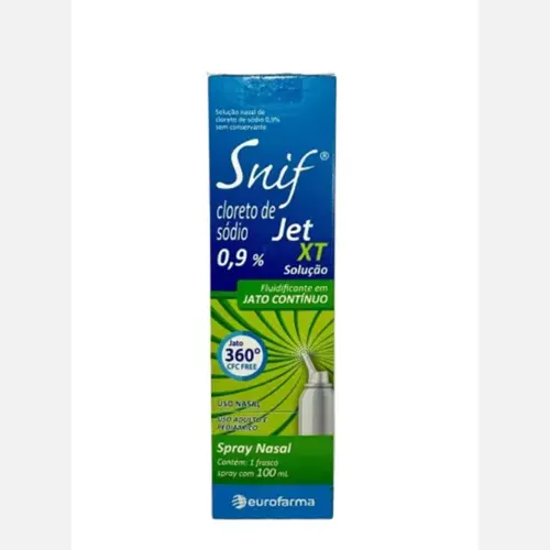 Cloreto Sódio Snif Jet Xt Adulto Solução Nasal 100Ml