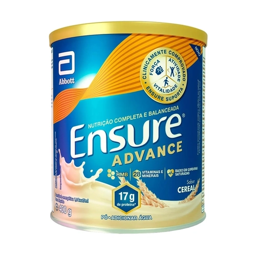 Complemento Alimentar Ensure Advance Cereal 400g