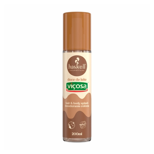 Hair e Body Splash Haskell Doce de Leite Viçosa 200ml