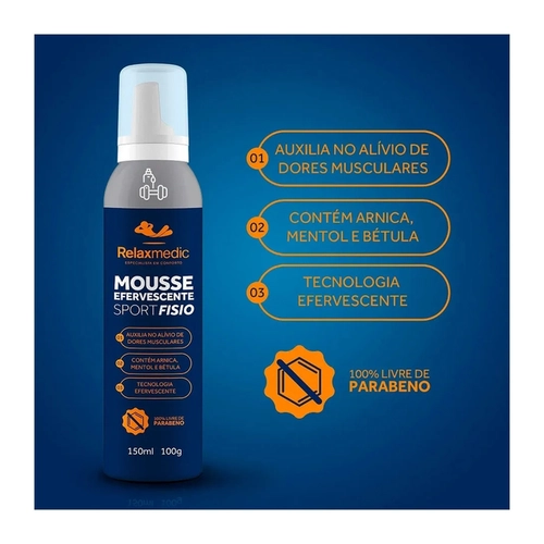 Mousse Efervescente Relaxmedic Sport Fisio