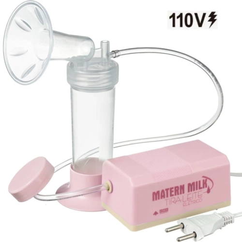 Tira Leite Elétrico Matern Milk Rosa 127V